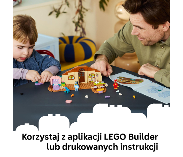 LEGO BLUEY 11221 Szkoła z Ryżykiem i Blue - 1529716 - zdjęcie 6